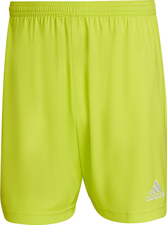 Spodenki treningowe krótkie męskie adidas Entrada 22 limonkowe HC5061