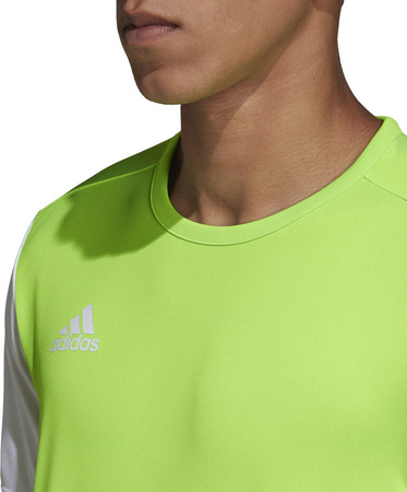 Koszulka dla dzieci adidas Estro 19 Jersey JUNIOR limonkowa GH1663