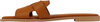 Klapki damskie Lee Estill Slider Low brązowe 50251024 35A