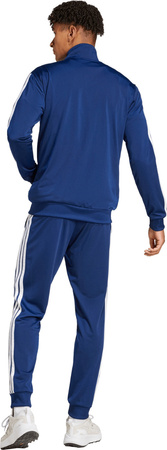 Dres męski adidas Sportswear Basic 3-Stripes niebieski JI8859