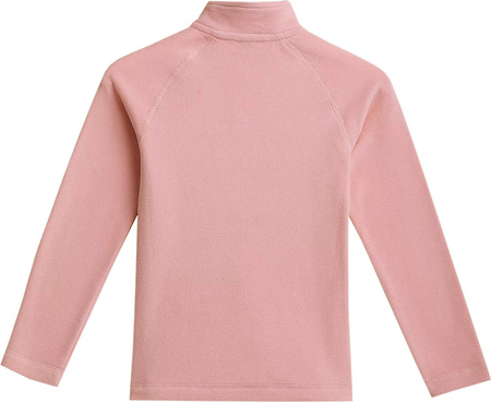 Bluza polarowa dla dziewczynki 4F jasnoróżowa HJZ21 JBIDP001A 56S