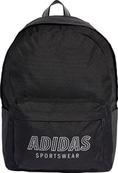 Plecak sportowy szkolny miejski adidas Classic House of Tiro Graphic czarny JX9085