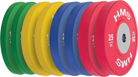 Zestaw talerzy olimpijskich Bumper HMS TBR profi set 8 sztuk