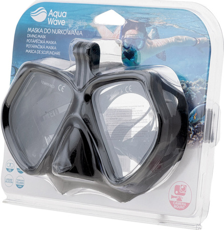 Maska do pływania nurkowania z regulacją Aquawave Trieye Mask