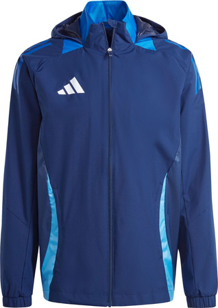 Kurtka męska adidas Tiro 24 Competition All-Weather niebieska IR9520