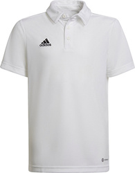 Koszulka dla dzieci adidas Entrada 22 Polo biała HC5059
