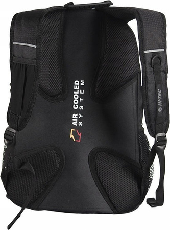 Plecak sportowy szkolny miejski Hi-tec Mandor 20l czarny