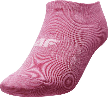 Skarpety dla dziewczynki 4F jasny róż, różowy, fuksja HJL22 JSOD003 56S 54S 55S