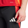 Spodenki treningowe krótkie męskie adidas Tiro 24 Competition 1/2 czarno-czerwone IR5491