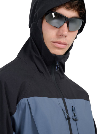 Kurtka trekkingowa męska 4F M1010 niebiesko-czarna 4FWAW25TTJAM1010 32S