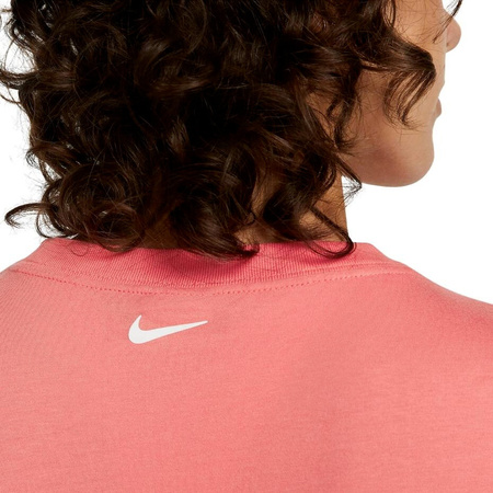 Sukienka damska Nike Nsw LS Dress Prnt różowa DO2580 603