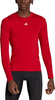 Koszulka męska adidas Techfit Aeroready Long Sleeve Tee czerwona HP0639