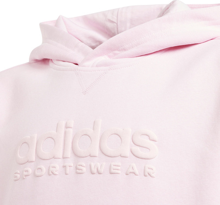 Bluza dla dzieci adidas ALLSZN GFX HD różowa IN2844