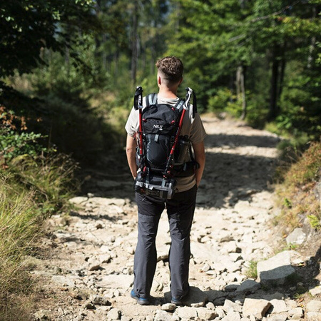 Plecak turystyczny trekkingowy górski czarny northlake 30l 10 Nils camp NC1993