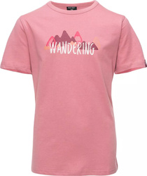 Dziecięca koszulka z krótkim rękawem Hi-tec ARETA JRG rozmiar 164 [cze]