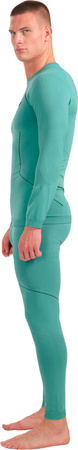 Spodnie termoaktywne męskie 4F M234 morska zieleń 4FWAW25USEAM234 46S