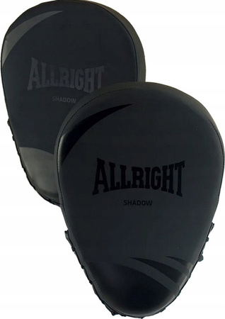 Łapy tarcze profilowane trenerskie bokserskie packi Shadow Allright zestaw 2 sztutki