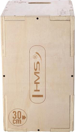 Skrzynia treningowa pylometryczna do ćwiczeń crossfit HMS DSC04 500x400x300mm