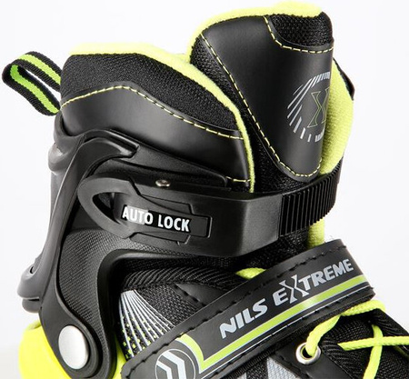 Łyżworolki rolki wrotki łyżwy hokejowe 4w1 Nils Extreme rozmiar L 39-43