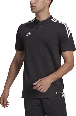 Koszulka męska adidas Condivo 22 Polo czarna H44105