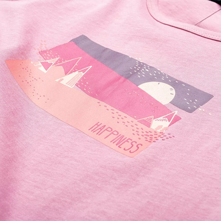 Dziecięca koszulka z krótkim rękawem bawełniana Hi-tec Nela Jrg rozmiar 164