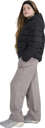 Kurtka puchowa dla dzieci 4F U0704 czarna 4FJWAW25TDJAU0704 20S