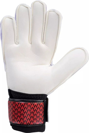Rękawice bramkarskie Huari Hulk czerwono-biało-czarne rozmiar 9
