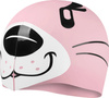 Dziecięcy czepek silikonowy Speedo Printed Character Cap Iu aria blossom/white