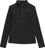 Bluza polarowa damska 4F F031 głęboka czerń 4FAW23UFLEF031 20S