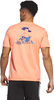 Koszulka męska adidas Lil Stripe Spring Break Graphic Short Sleeve Basketball Tee koralowa IC1869