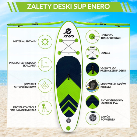 Deska Sup dmuchana Enero 85kg 275x76x10cm 1019956