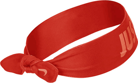 Opaska na głowę Nike Dri-Fit Tie czerwona N1003463643OS