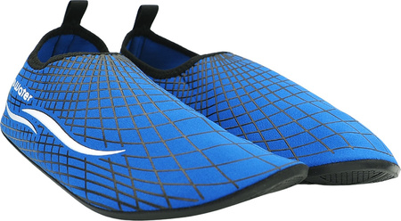 Buty do wody męskie plażowe koralowce ProWater niebieskie PRO-22-34-016M