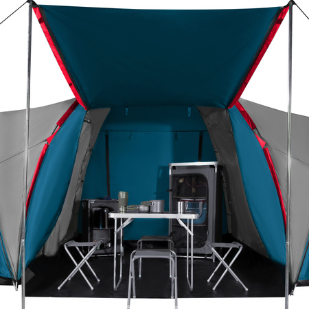 Namiot kempingowy niebieski-jasno szary highland iv Nils camp nc6431