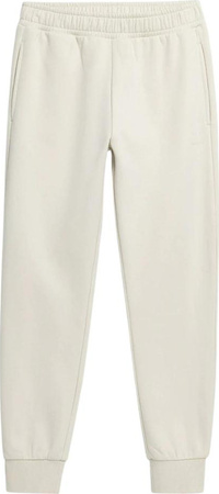 Spodnie damskie Outhorn kremowe OTHAW22TTROF041 11S