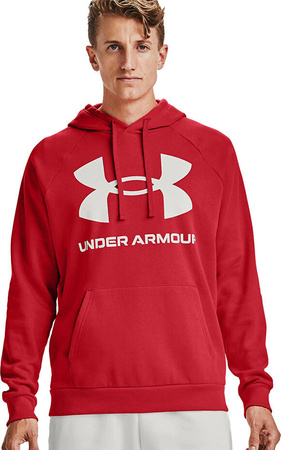 Bluza męska Under Armour Rival Fleece Big Logo HD czerwona 1357093 608