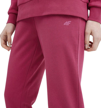 Spodnie damskie 4F F229 różowe 4FSS23TTROF229 53S