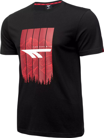 Męska koszulka z krótkim rękawem Hi-tec HATINO rozmiar XXL