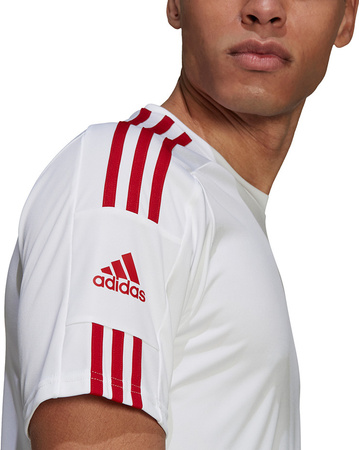 Koszulka męska adidas Squadra 21 Jersey Short Sleeve biała GN5725