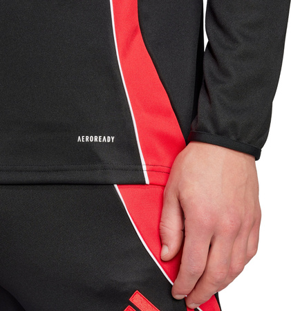 Bluza męska adidas Tiro 24 Training Top czarno-czerwona JN4565