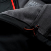 Męski Softshell Iver black/spicy orange/asphalt rozmiar xxxl