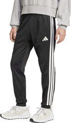 Spodnie męskie adidas 3-Stripes Tricot Regular Tapered czarne JI8809