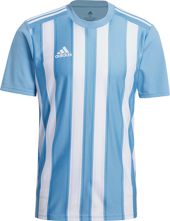 Koszulka męska adidas Striped 21 Jersey niebiesko-biała GN5845