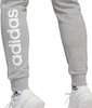 Spodnie damskie adidas Essentials Linear French Terry Cuffed szare IC8816