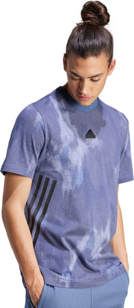 Koszulka męska adidas Future Icons 3-Stripes niebieska IX5200