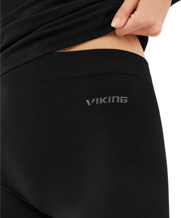 Bielizna termoaktywna damska Viking Ritra Bamboo czarna 500-23-0922-09