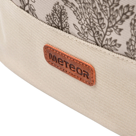 Plecak sportowy szkolny miejski kabinowy Meteor Hermod 20 l Rami beżowy 16880