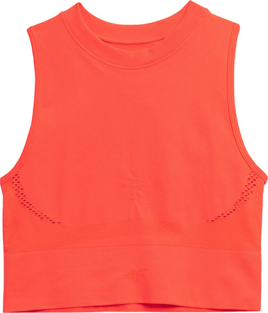 Koszulka damska 4FFNK F154 pomarańczowa 4FSS23TFTSF154 62N