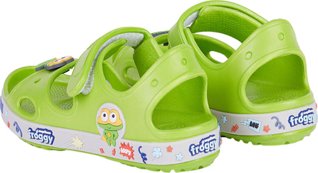 Sandały dla dzieci Coqui Yogi zielone 8861-632-1546A