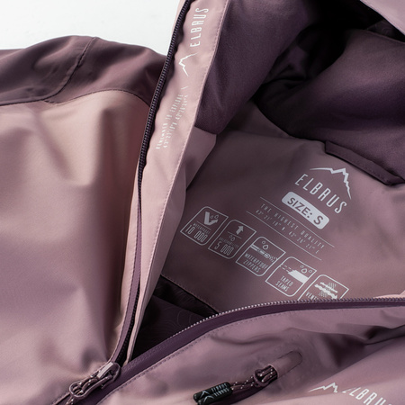 Damska kurtka narciarska Elbrus Limmen Wo's zimowa snowboardowa fioletowa rozmiar XL
